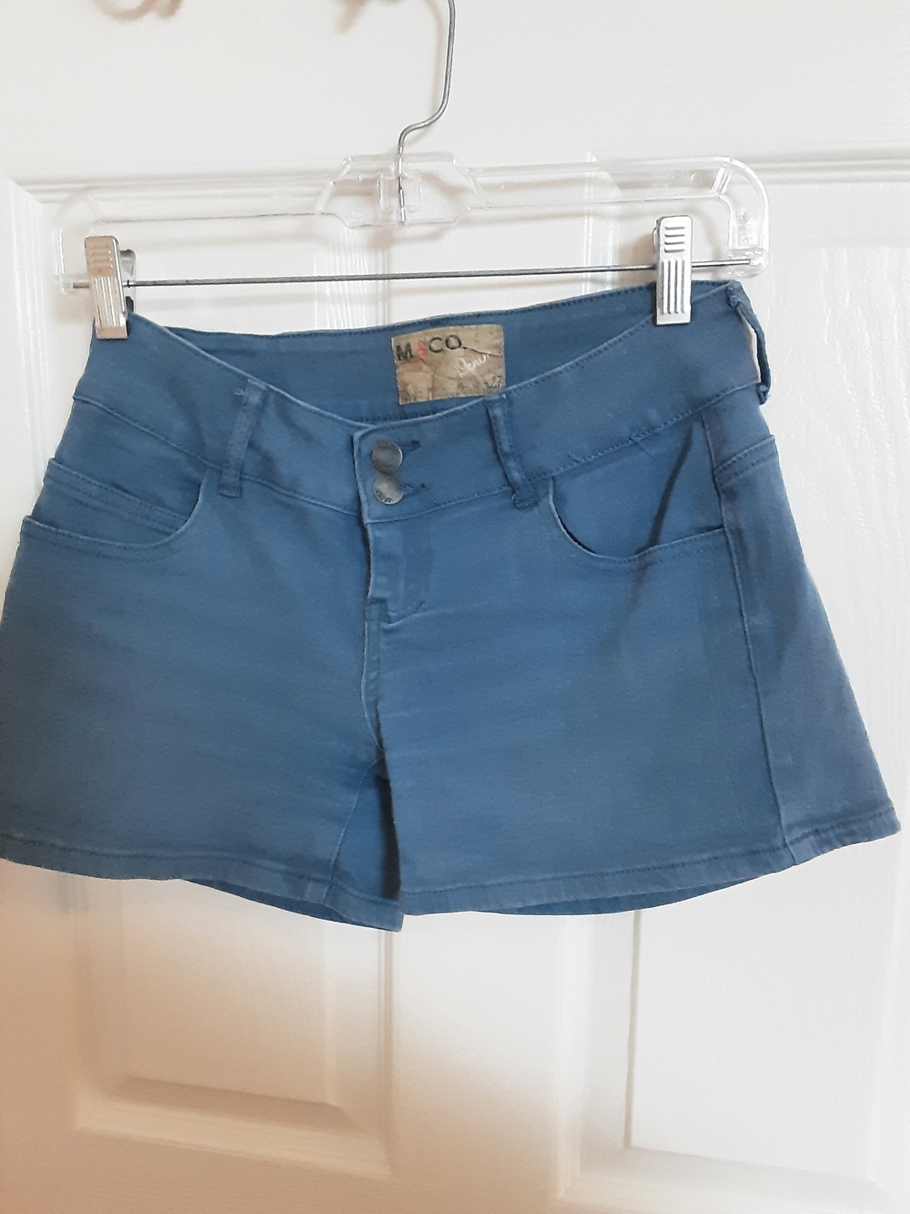 Blue Women's Denim-Style Jean Shorts